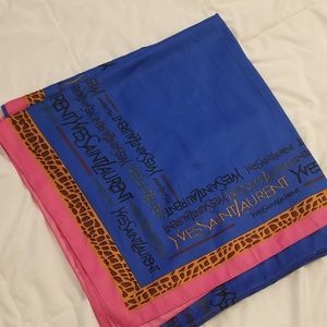 Saint Laurent Silk Scraf